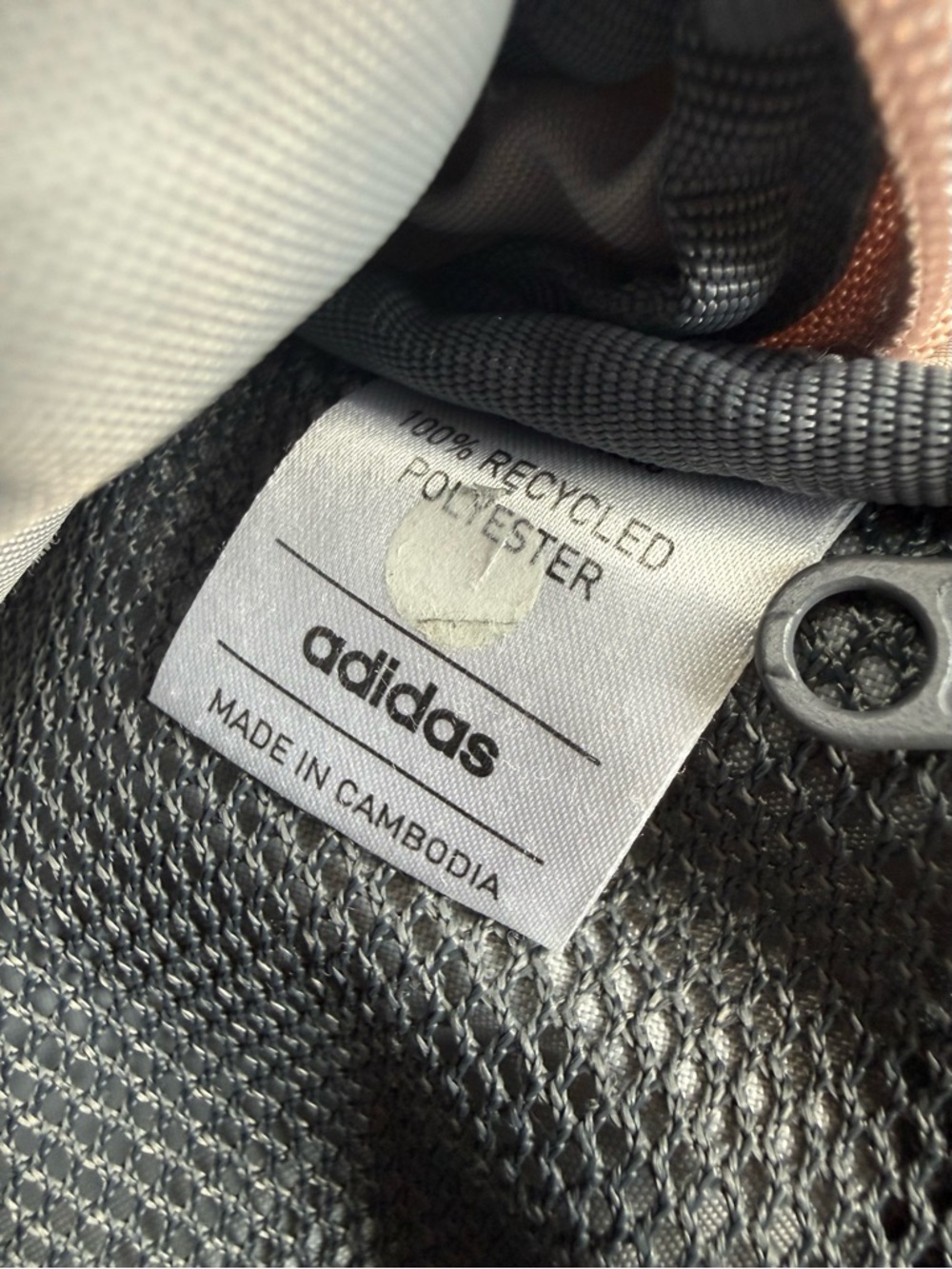 Adidas Essentials 2 Sling Crossbody Bag Wonder Taupe Beige/Rose Gold - Picture 16 of 16